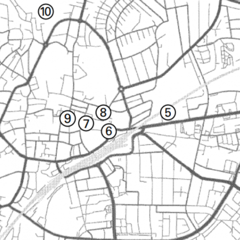 Bike Art map